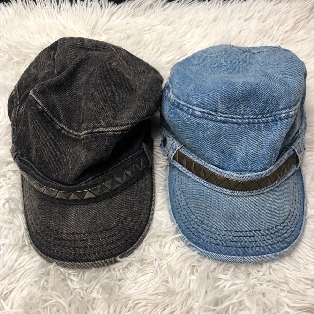 Joe Boxer Studded Denim Hats